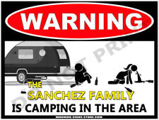 Personalized Camping Sign The