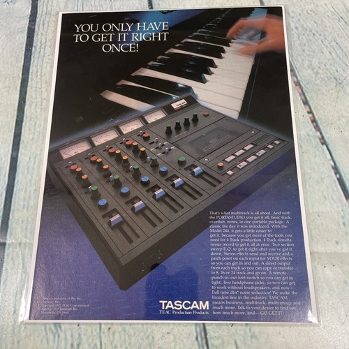 1984 tascam portastudio model - 1984,