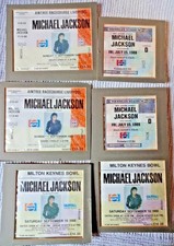 A set of six Michael Jackson