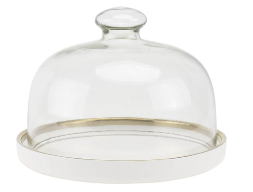 Cake stand with - cake, glass