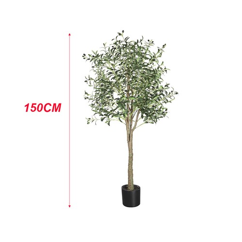 7ft artificial olive tree - olive,