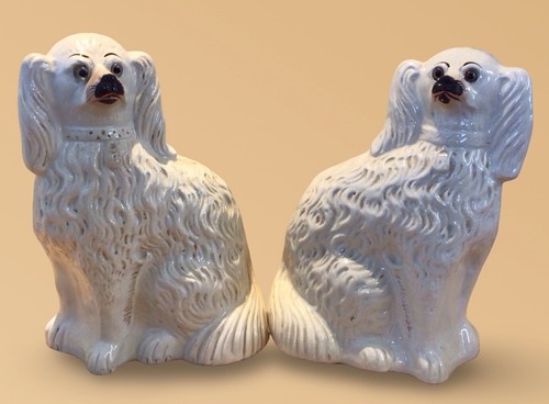 Antique staffordshire wally - antique,