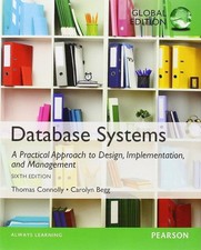 Database Systems: Practical Approach Design Implementation, Begg - 9781292061184