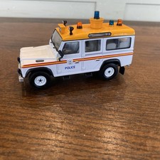 CORGI VANGUARDS METROPOLITAN POLICE LAND ROVER DEFENDER MODEL CC07709 1:43 #508