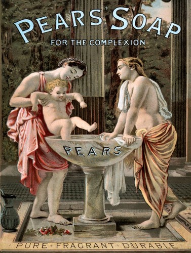Pears soap retro metal - soap,,
