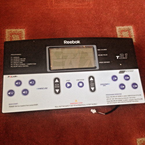 Reebok treadmill model - t3.1,
