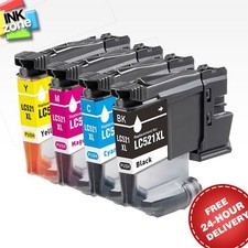 4x Compatible LC521 Inks for