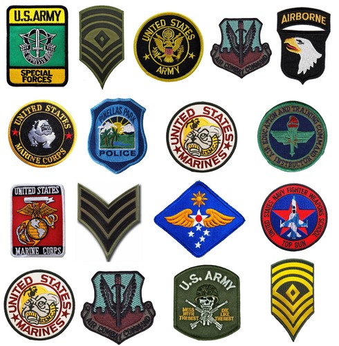 Military army patches - patches, us