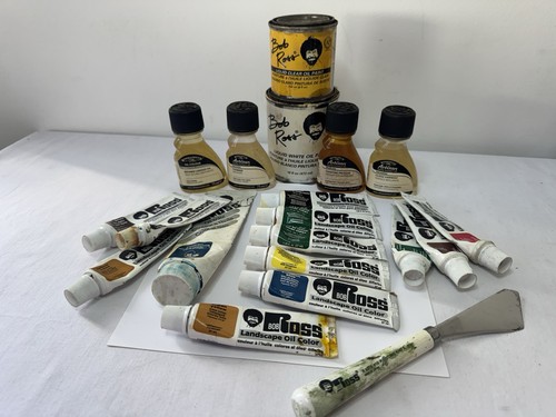 Bob ross oil paints winsor - paints,