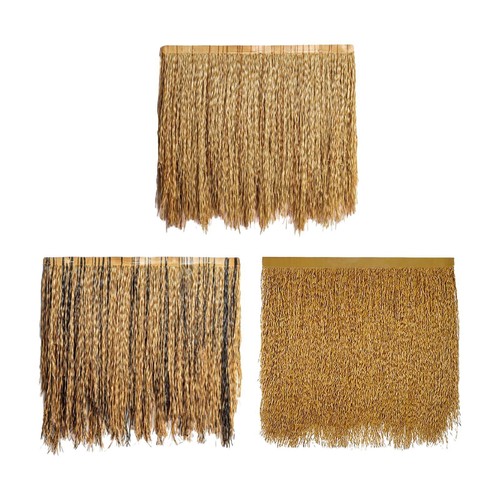 Straw roof thatch - straw,