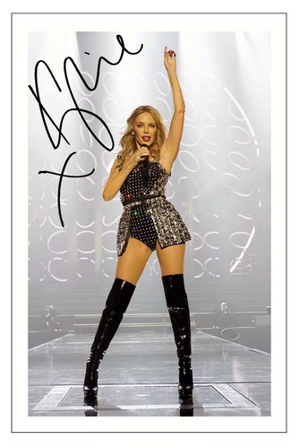 Kylie minogue signed - signed, photo
