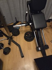 Body Solid Leg Press And Olympic Plates- 120kg