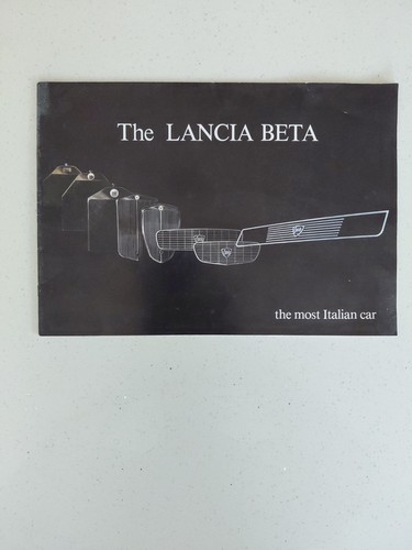 Lancia beta saloon original - beta,