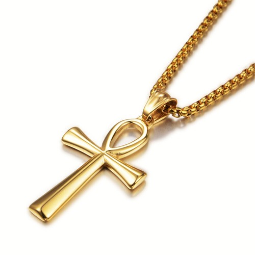 Men women cross necklace - men,