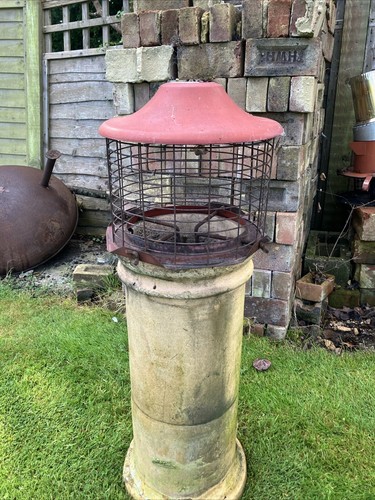 Chimney pot rain cap - chimney,