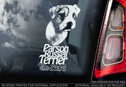 Parson russell terrier car - terrier,