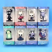 Hollow Knight Silk Song Mini Figure Set of 8 Hornet Grub Shade Statue Figurines