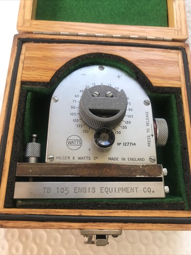 Hilger watts model no - &,