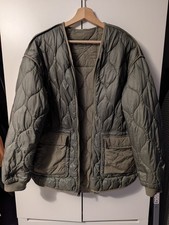 Zara Quilted Reversible Jacket Size M