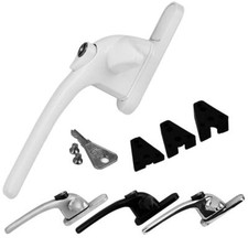 Universal uPVC Window Handle Cockspur Repair Locking 9mm 13mm 17mm 21mm Backset