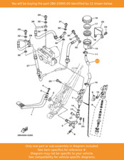 YAMAHA Hose, Reservoir