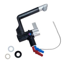 Water Tap Comet Arona Hot & Cold Mixer 12v Micro switch Caravan Campervan Boat