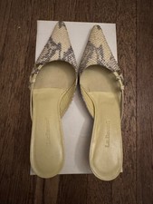 L K Bennett Kitten Heel Mules