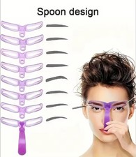 8 Eyebrow Stencils Shaper