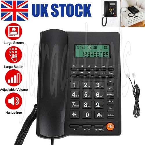 Loud corded telephone - loud, desk