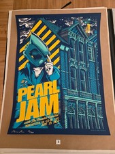 Pearl Jam Manchester poster 2024 Artist's Edition S/N /100 Mark Reynolds NICE