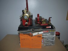 Wilesco D21 Steam Engine stationary engine plant boxed