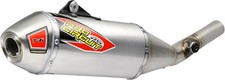 Pro Circuit T-6 Slip-On Silencer Silver For Kawasaki KX 250 F - 20-22