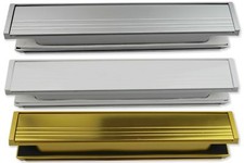 12” Stylish Upvc Post Box Double Glazed Door Letter Box Slimline PostPort Range