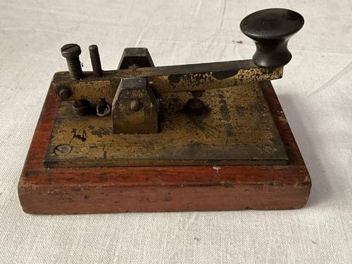 Antique 1907 morse - antique, telegraph