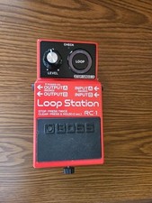 Boss RC-1 Loop Station Looper Pedal Used Good Condition