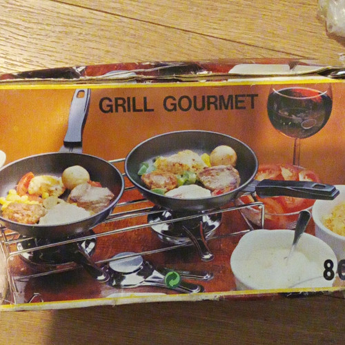 Grill gourmet metal fondue - gourmet,