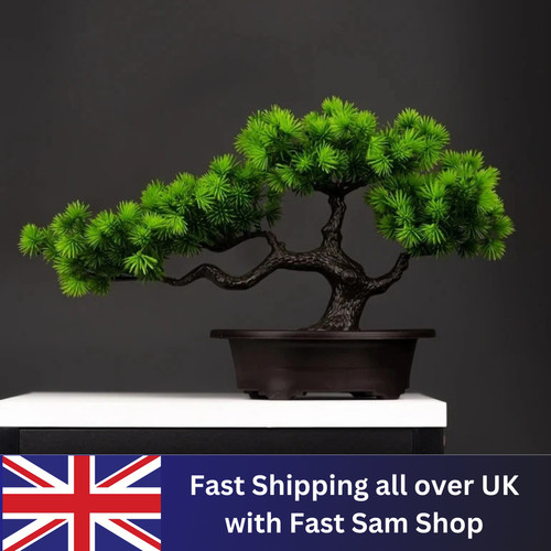 27cm artificial pine bonsai - pine,