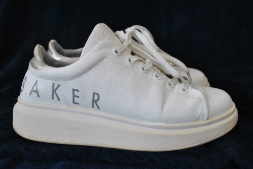 White leather lace women - leather,