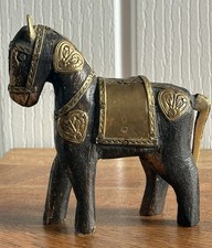 Vintage Rustic Folk Art Carved