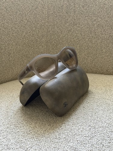 Chanel sunglasses brown beige - chanel,