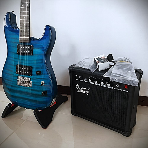 Full size blue electric - full-size,