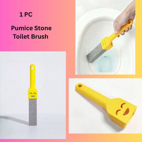 Pumice stone toilet brush - toilet,