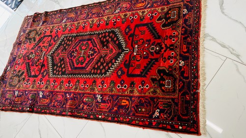 Turkish red pattern - turkish, rug