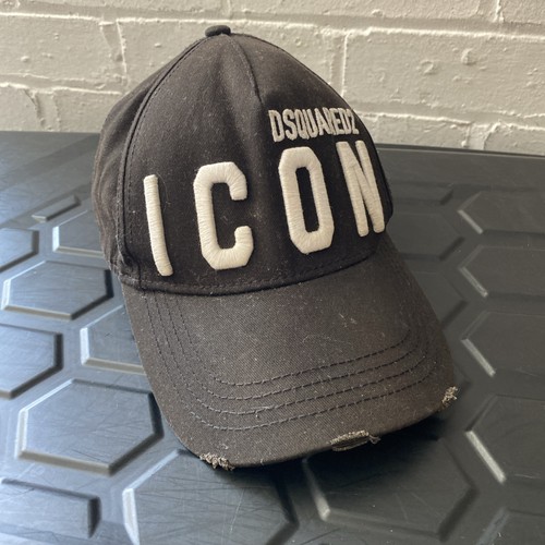 Dsquared2 icon black mens cap - icon,