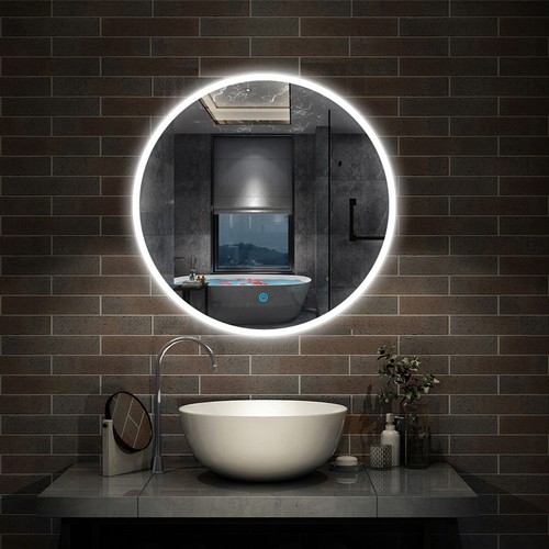 Round led bathroom wall - led,