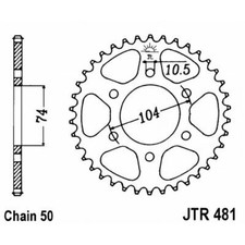 CORONA JT 481 Z40 FOR KAWASAKI