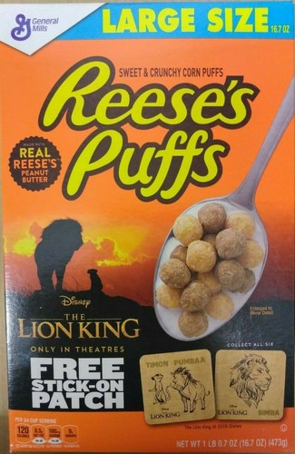 Reese puffs cereal 7 - puffs,