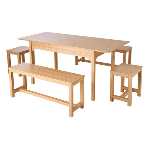 120 160cm extendable dining - 120-160cm,