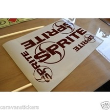 CI Caravan Sprite - (80's SERIES) - Stickers Decals Graphics - SET OF 4