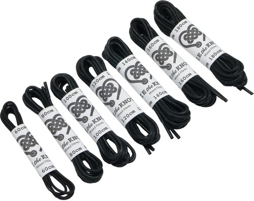 Black shoe laces boot - shoe,